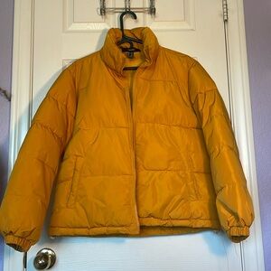 Yellow Puffer Jacket